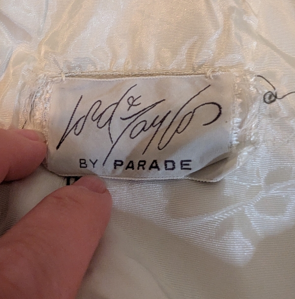 Vintage 1960s Lord & Taylor Parade White Sleeveless Dress Pleated Skirt Small - Picture 5 of 13